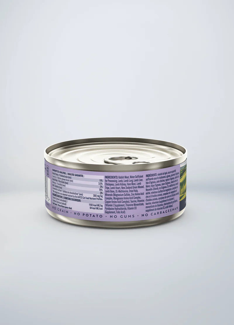 ZiwiPeak - Wet Rabbit & Lamb Recipe for Cats